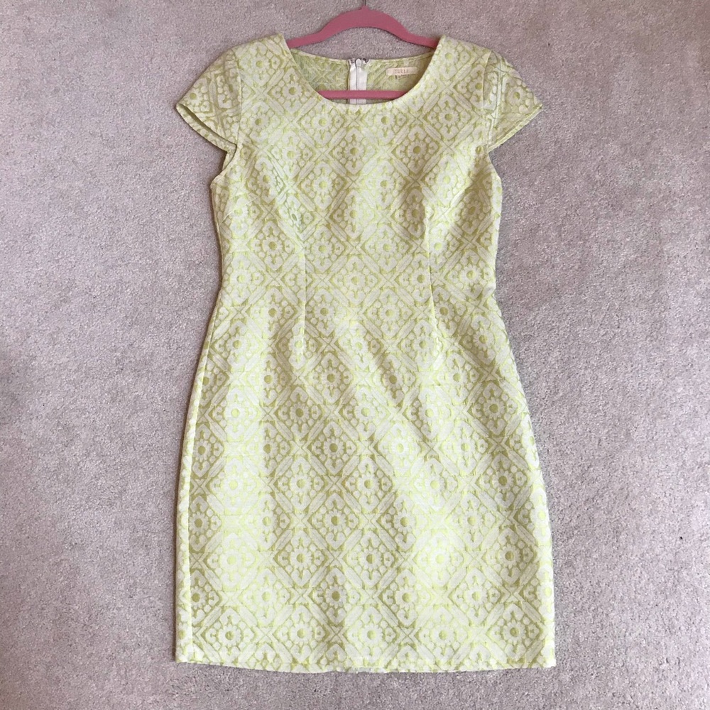 Patterned Green Dress!